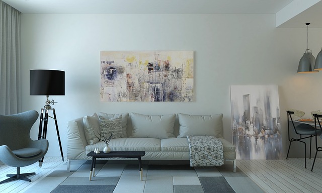 modern furniture showroom interior displays